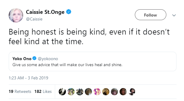 being honest is being kind