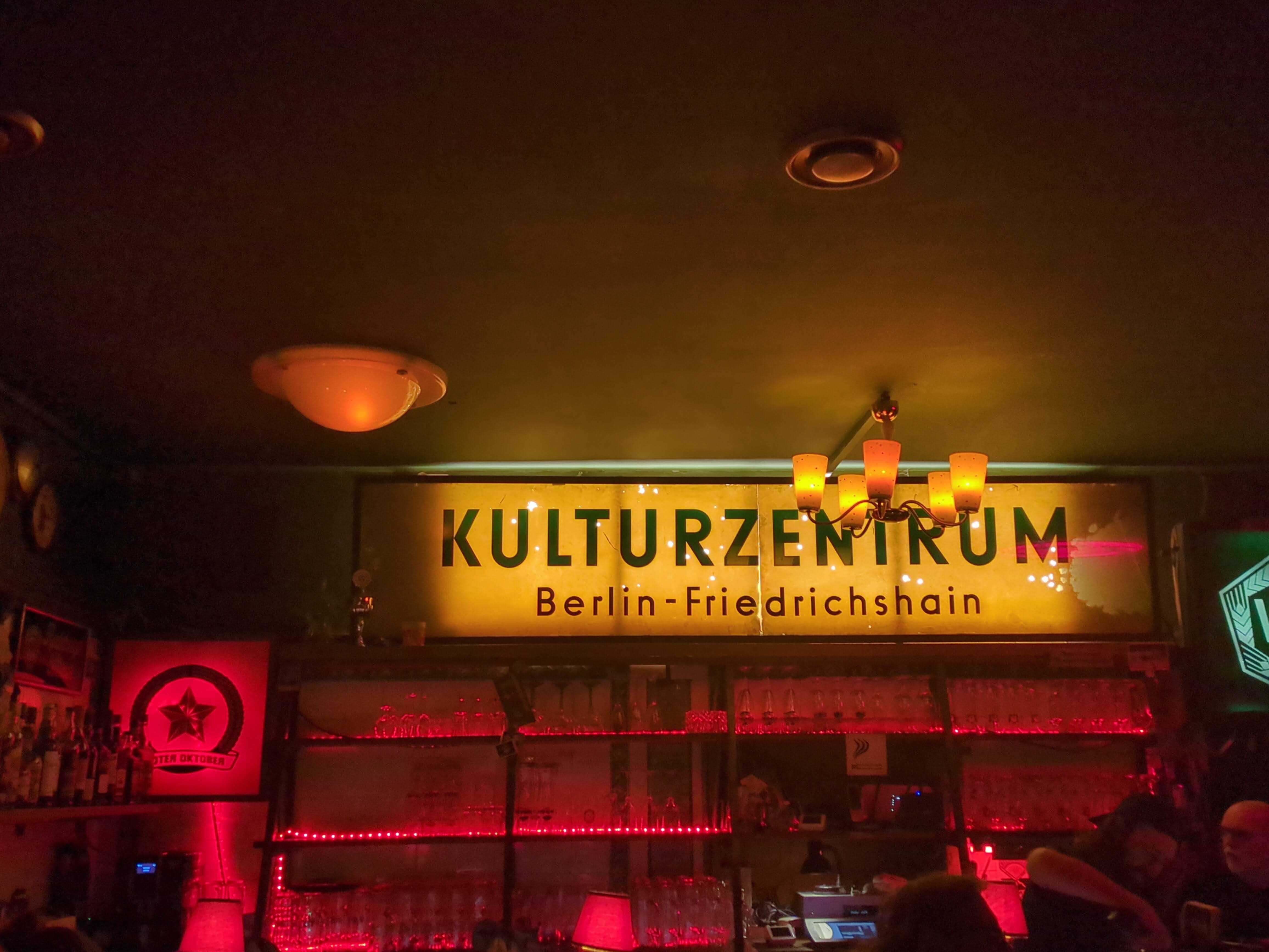 der letzte Stopp in Friedrichshain